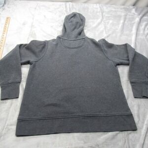 Carhartt Clarksburg Hoodie Womens Large Gray Fleece 1/4Zip Pullover Midweight